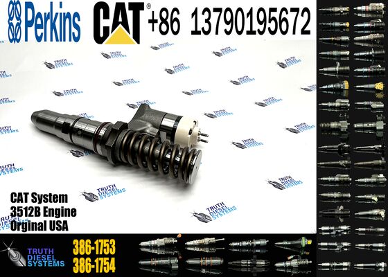 C3500B Injector Excavator Engine Injectors 386-1752 386-1753