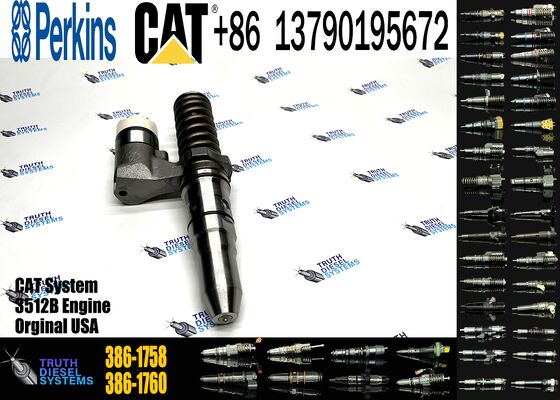 Common Rail Fuel Injector 392-0206 3920206 386-1758 3861758 250-1306 2501306 132-0202 Injector for Ccaterpillar 3508 3512 Engine