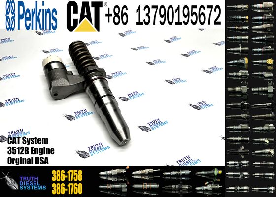 Common Rail Fuel Injector 392-0206 3920206 386-1758 3861758 250-1306 2501306 132-0202 Injector for Ccaterpillar 3508 3512 Engine