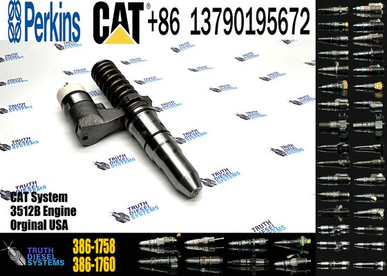 Common Rail Fuel Injector 392-0206 3920206 386-1758 3861758 250-1306 2501306 132-0202 Injector for Ccaterpillar 3508 3512 Engine