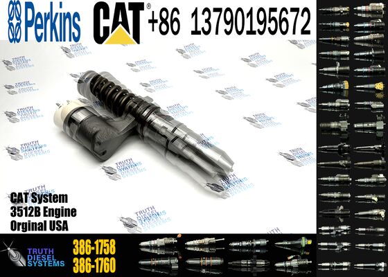 Common Rail Fuel Injector 392-0206 3920206 386-1758 3861758 250-1306 2501306 132-0202 Injector for Ccaterpillar 3508 3512 Engine