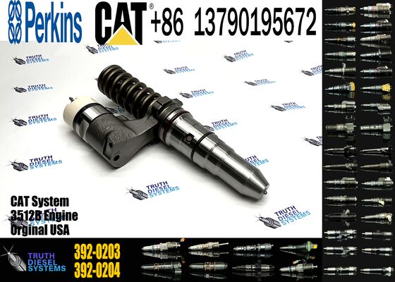 392-0203 20R-1267 Diesel Engine Parts Injector Fuel Injector Nozzle Common Rail Injector Assembly for C-aterpillar for C-AT 994D