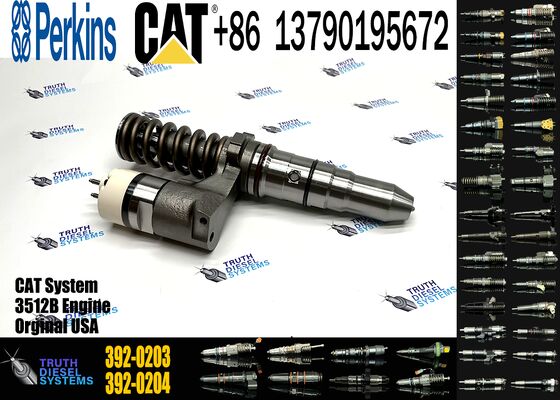 392-0203 20R-1267 Diesel Engine Parts Injector Fuel Injector Nozzle Common Rail Injector Assembly for C-aterpillar for C-AT 994D