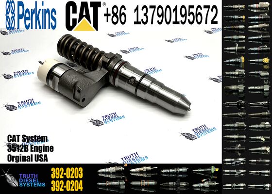 392-0203 20R-1267 Diesel Engine Parts Injector Fuel Injector Nozzle Common Rail Injector Assembly for C-aterpillar for C-AT 994D