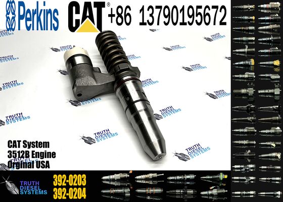 392-0203 20R-1267 Diesel Engine Parts Injector Fuel Injector Nozzle Common Rail Injector Assembly for C-aterpillar for C-AT 994D
