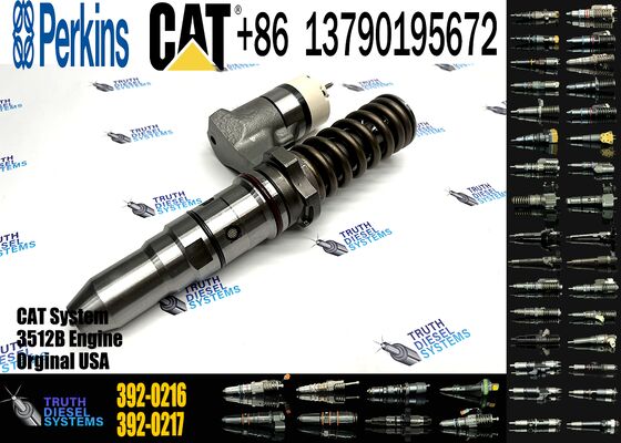 3512B/3512C/3516C Engine Spare Parts Fuel System Oem Common Rail Fuel Injector 392-0216 / 20R-1277 for Cat Excavator