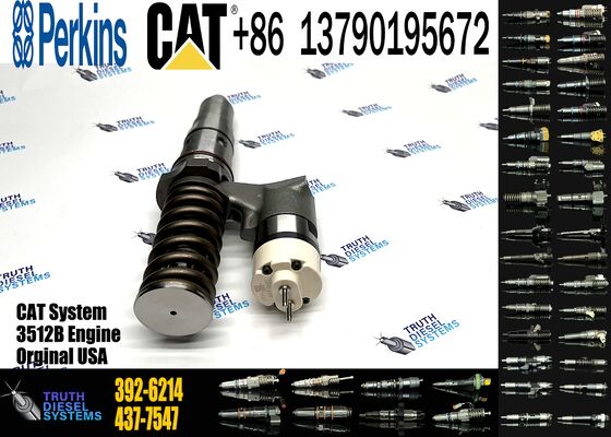 Common Rail Fuel Injector 392-6214 20R-1275 386-1766 3508B 3512B 3516B Injector for erpillar Machinery Diesel Engine