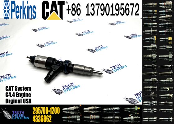 Common Rail Fuel Injector 295700-1200 5710940 for Perkins C4.4 571-0940 Diesel Engine New Injection Valves 6 Months Warranty