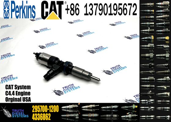 Common Rail Fuel Injector 295700-1200 5710940 for Perkins C4.4 571-0940 Diesel Engine New Injection Valves 6 Months Warranty