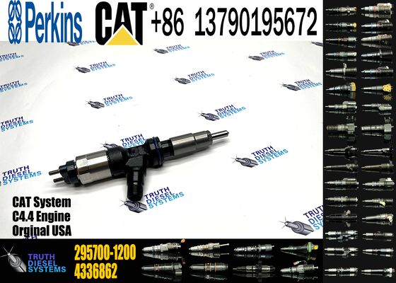 Common Rail Fuel Injector 295700-1200 5710940 for Perkins C4.4 571-0940 Diesel Engine New Injection Valves 6 Months Warranty