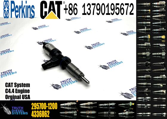 Common Rail Fuel Injector 295700-1200 5710940 for Perkins C4.4 571-0940 Diesel Engine New Injection Valves 6 Months Warranty