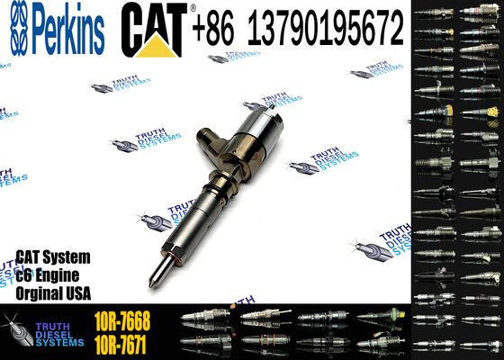 Fuel Injector 321-0990 10R-7668 2645A743 Common Rail Injector 3210990 for Ccaterpillar Engine C6.6