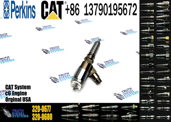 Diesel Injector 320-0677 320-0680 320-0690 10R-7671 2645A746 Fuel Injectors for CAT C4.4 C6.6 Engine Construction Accessories