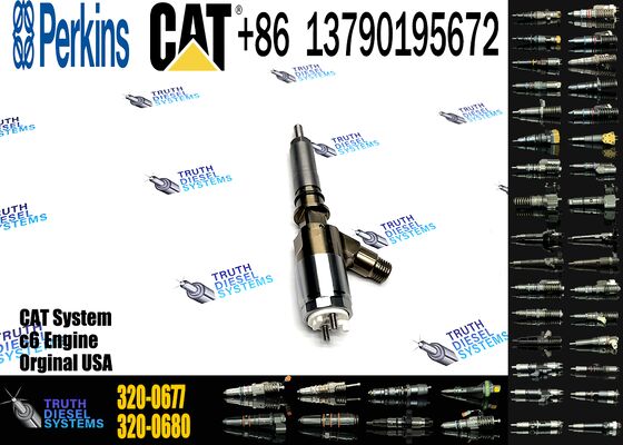 Diesel Injector 320-0677 320-0680 320-0690 10R-7671 2645A746 Fuel Injectors for CAT C4.4 C6.6 Engine Construction Accessories