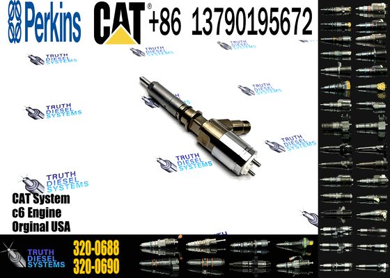 1104 C4.4 C6.6 Fuel Injector 2645A747 10R-7939 320-0688 10R-7672 for cat Spares 320D Excavator Accessories diesel Injector Pump