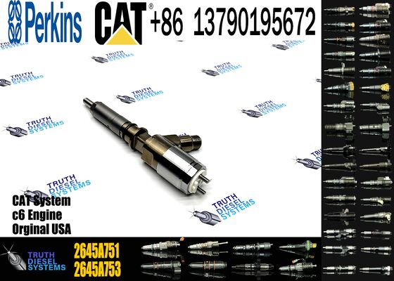 Fuel Injector 320-0655 for Ccaterpillar Excavator Parts C6.6 Engine Fuel Injection 3200655 2645A751 1104D-44T