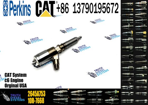 Common Rail 321-3600 Fuel Injector 2645A753 10R7938 for Perkins C6.6 C6.4 C4.4 D6K 1106D-E66TA Diesel Engine Injection Valve