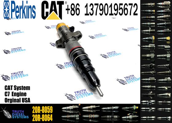 Excavator Diesel Fuel Injector 387-9428 10R-4763 20R-8059 for Ccaterpillar CAT C7 Engine 962H 950H