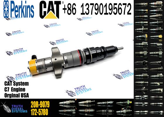 High Quality New Common Rail C7 Injector 557-7627 295-1411 20R-9079 263-8218 10R-7225 Injector for CcATERPILLAR C7 324D 325D