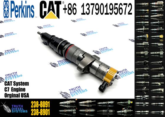 Fuel Injector 238-8091 2388091 for Ccaterpillar CAT C7 C9 Engine Excavator E324D E325D E329D Diesel Common Rail Injector Assy