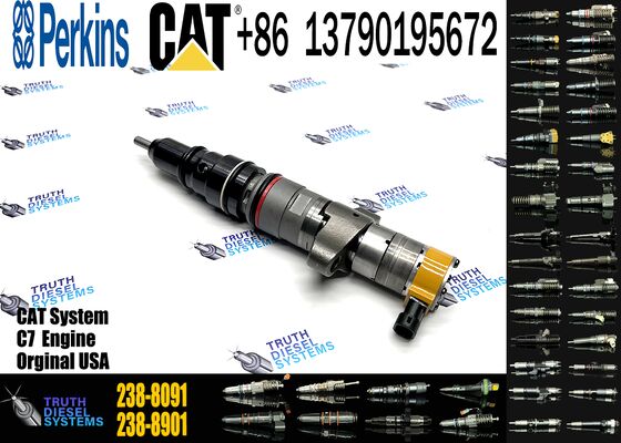 Fuel Injector 238-8091 2388091 for Ccaterpillar CAT C7 C9 Engine Excavator E324D E325D E329D Diesel Common Rail Injector Assy