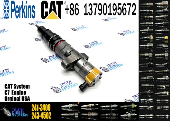 20R-9079 243-4502 20R-8057 241-3400 20R-8059 268-1836 Diesel Engine Fuel Injector For Ccaterpillar Excavator CAT C7