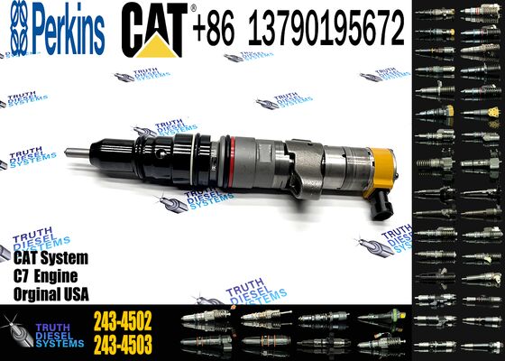 20R-9079 243-4502 20R-8057 241-3400 20R-8059 268-1836 Diesel Engine Fuel Injector For Ccaterpillar Excavator CAT C7