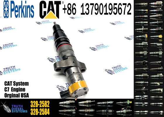 328-2582 295-1410 241-3400 236-0974 10R-4763 High Quality Common Rail Fuel Injector for C7 Excavator 324D 325D 328D LCR 1