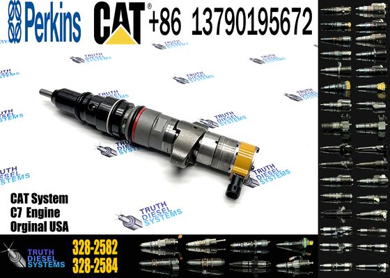 328-2582 295-1410 241-3400 236-0974 10R-4763 High Quality Common Rail Fuel Injector for C7 Excavator 324D 325D 328D LCR 1