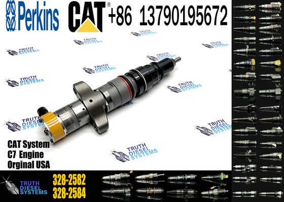 328-2582 295-1410 241-3400 236-0974 10R-4763 High Quality Common Rail Fuel Injector for C7 Excavator 324D 325D 328D LCR 1
