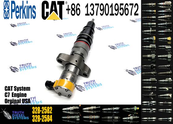 328-2582 295-1410 241-3400 236-0974 10R-4763 High Quality Common Rail Fuel Injector for C7 Excavator 324D 325D 328D LCR 1
