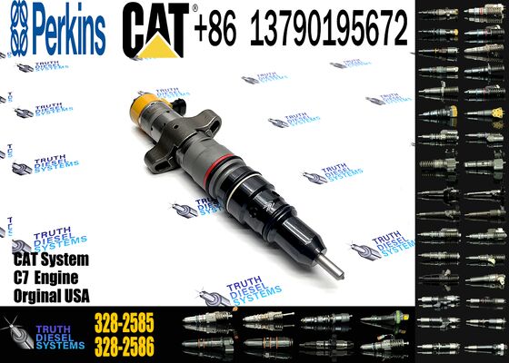 Excavator Engine Parts 263-8218 Common Rail Injector 2638218 557-7627 387-9427 328-2585 Fuel Injector for Ccaterpillar Cat C7 C9