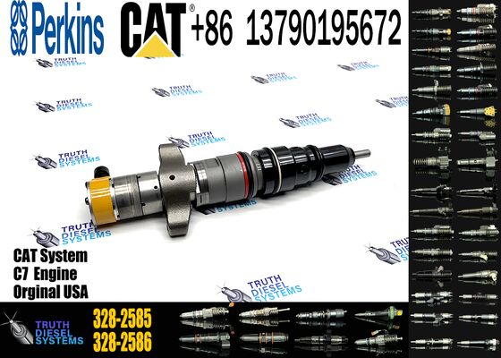 Excavator Engine Parts 263-8218 Common Rail Injector 2638218 557-7627 387-9427 328-2585 Fuel Injector for Ccaterpillar Cat C7 C9