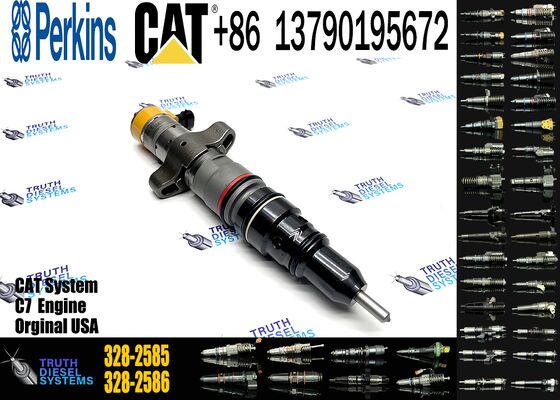 Excavator Engine Parts 263-8218 Common Rail Injector 2638218 557-7627 387-9427 328-2585 Fuel Injector for Ccaterpillar Cat C7 C9