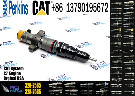 Excavator Engine Parts 263-8218 Common Rail Injector 2638218 557-7627 387-9427 328-2585 Fuel Injector for Ccaterpillar Cat C7 C9