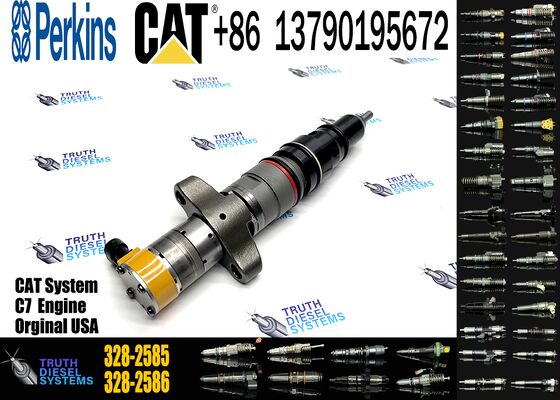 Excavator Engine Parts 263-8218 Common Rail Injector 2638218 557-7627 387-9427 328-2585 Fuel Injector for Ccaterpillar Cat C7 C9