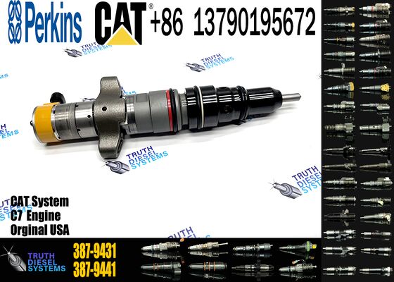 Fuel Injector 387-9431 3879431 for Ccaterpillar CAT C7 C9 Engine 324D 325D 329D L Excavator