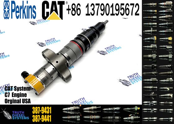 Fuel Injector 387-9431 3879431 for Ccaterpillar CAT C7 C9 Engine 324D 325D 329D L Excavator