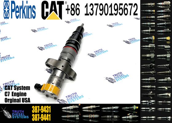 Fuel Injector 387-9431 3879431 for Ccaterpillar CAT C7 C9 Engine 324D 325D 329D L Excavator