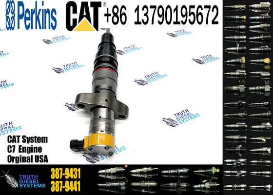 Fuel Injector 387-9431 3879431 for Ccaterpillar CAT C7 C9 Engine 324D 325D 329D L Excavator