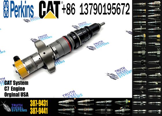 Fuel Injector 387-9431 3879431 for Ccaterpillar CAT C7 C9 Engine 324D 325D 329D L Excavator