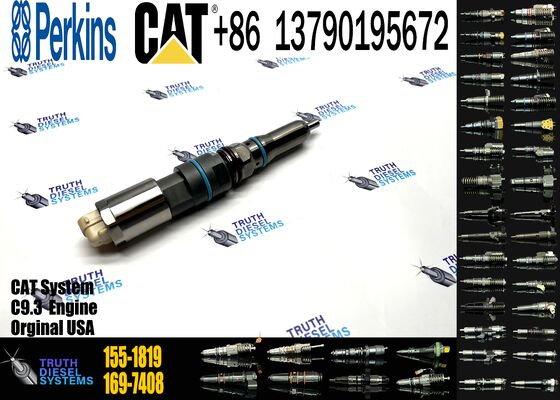 For C-a-t 10R-1265 10R1265 155-1819Excavator Parts E336E C9.3 Engine Injector 460-8213 20R-5075 460-8213 456-3509 20R5075 4563509