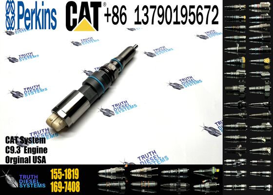 For C-a-t 10R-1265 10R1265 155-1819Excavator Parts E336E C9.3 Engine Injector 460-8213 20R-5075 460-8213 456-3509 20R5075 4563509