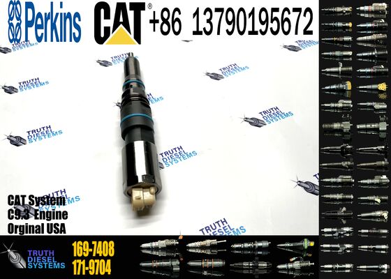 FFor C-a-t 169-7408 1697408 Excavator Parts E336E C9.3 Engine Injector 460-8213 20R-5075 460-8213 456-3509 20R5075 4563509