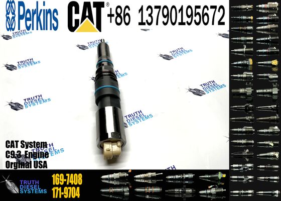 FFor C-a-t 169-7408 1697408 Excavator Parts E336E C9.3 Engine Injector 460-8213 20R-5075 460-8213 456-3509 20R5075 4563509