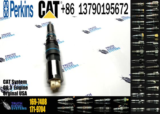 FFor C-a-t 169-7408 1697408 Excavator Parts E336E C9.3 Engine Injector 460-8213 20R-5075 460-8213 456-3509 20R5075 4563509