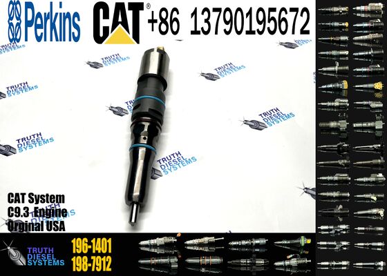 New Fuel Injector 196-1401 196140120R-5075 3861809 386-1809 382-0709 4563493 456-3493 for Ccaterpillar Ccaterpillar C9.3 D6T D7E