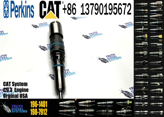 New Fuel Injector 196-1401 196140120R-5075 3861809 386-1809 382-0709 4563493 456-3493 for Ccaterpillar Ccaterpillar C9.3 D6T D7E