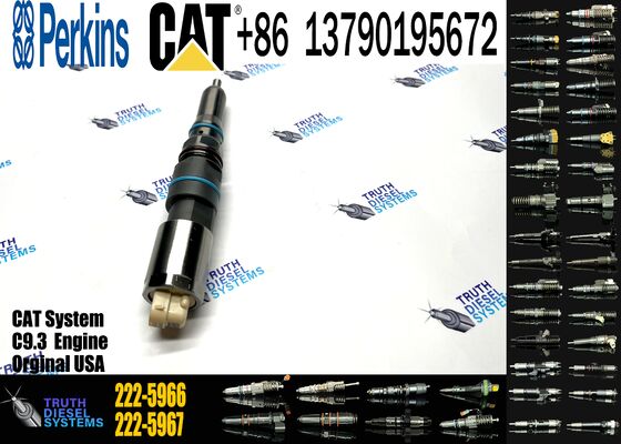 For C-a-t  222-5966 10R-1265 10R1265 155-1819Excavator Parts E336E C9.3 Engine Injector 460-8213 20R-5075 460-8213 456-3509 20R5075 4563509