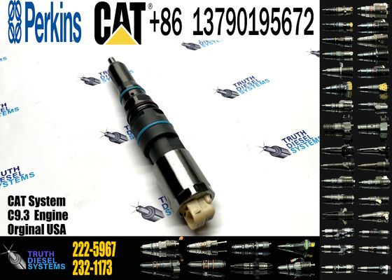 For C-a-t 10R-1265 10R1265 155-1819Excavator Parts E336E C9.3 Engine Injector 460-8213 20R-5075 460-8213 456-3509 20R5075 4563509 222-5967